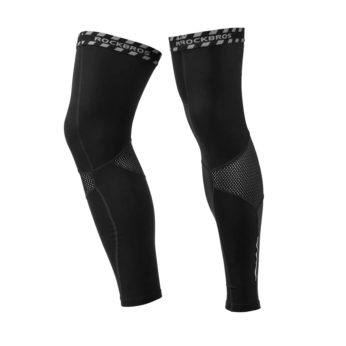 ROCKBROS Manicotti Set, Manicotti per Braccia Gambe Invernali, Protezione Termici Maniche, Scaldamuscoli Termici Antivento per Corsa Ciclismo Sport, Elastici Trapiranti Riflettenti, Uomo Donna Unisex