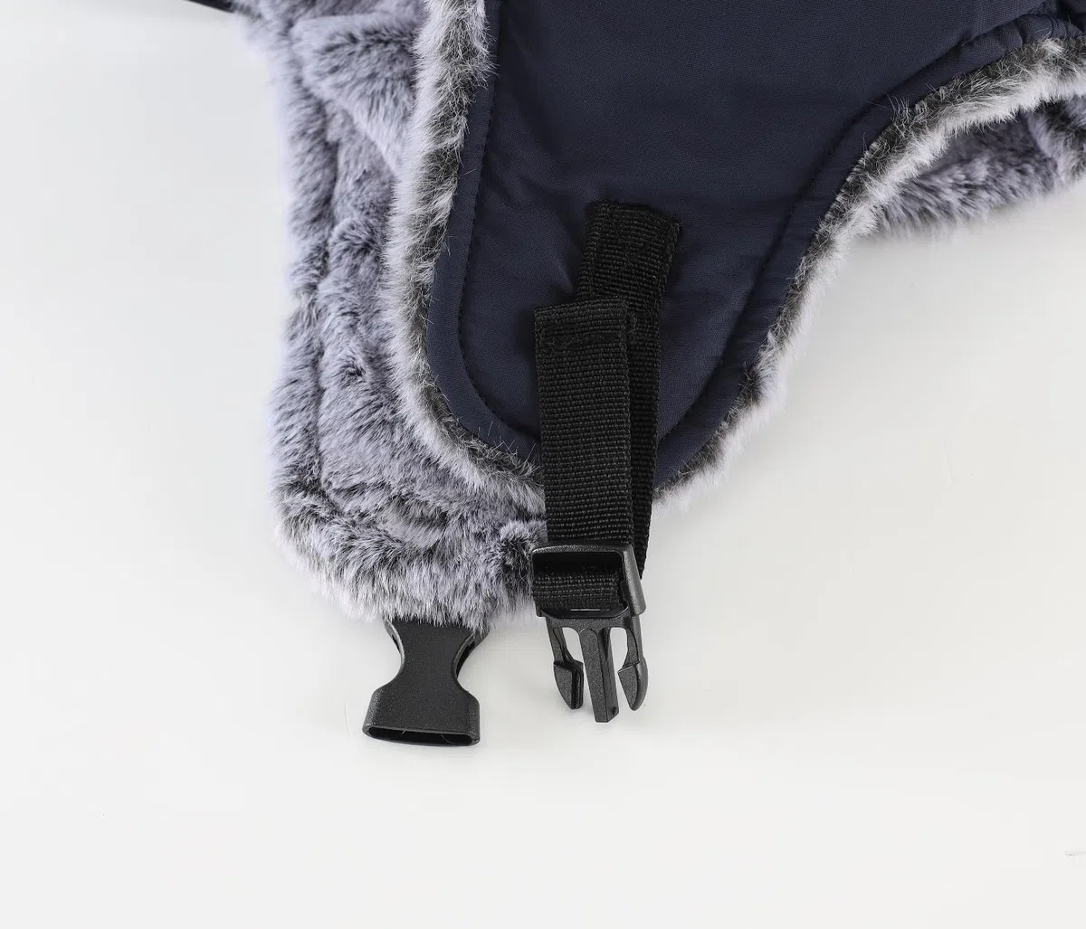Cappelli invernali da uomo con paraorecchie, idrorepellente, cappello da baseball riflettente
