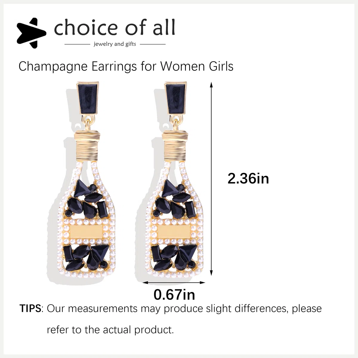 Champagne Earrings for Womens Beaded Champagne Bottle Earrings Margarita Earrings Tequila Earrings Crystal Wine Glass Dangle Earrings Party Celebration Jewelry Gifts (D: tequila earrings)