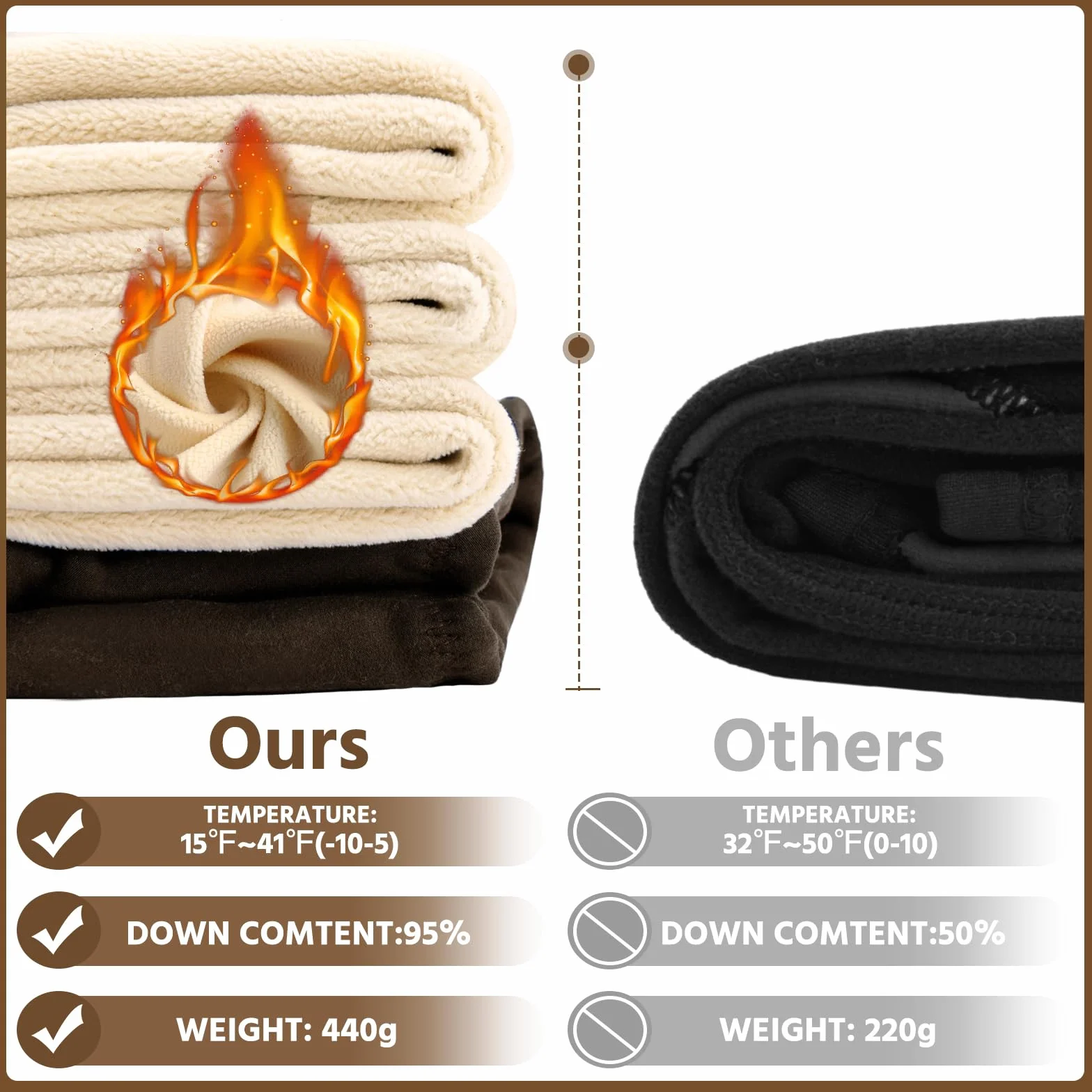 Voqeen Leggins Felpati Donna Leggings Elastici Morbido Invernali Termici Donna Collant Felpati Termiche a Vita Alta