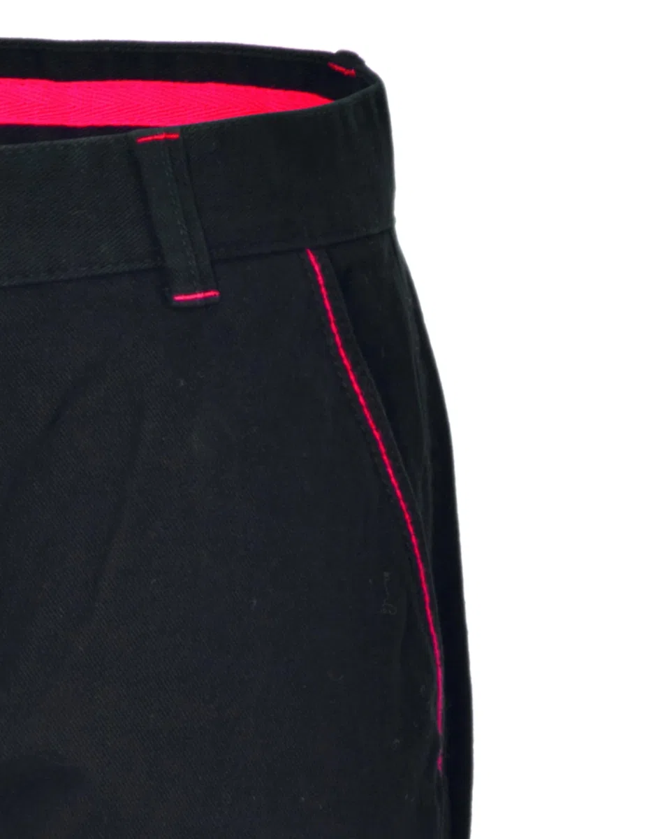 Rossini - A85020 - Adelaide Pantalone da Lavoro, 100% Cotone Twill, Elastico ai Fianchi, Chiusura con Cerniera e Bottone