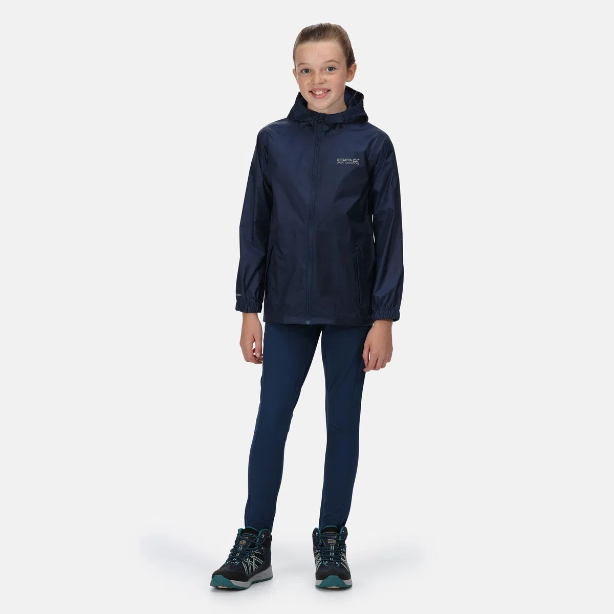 Regatta Kid PK It Jkt III Regatta Bambini Bambini Pack It Giacca Ripiegabile Impermeabile Shell, Traspirante & Durable Unisex - Bambini e Ragazzi