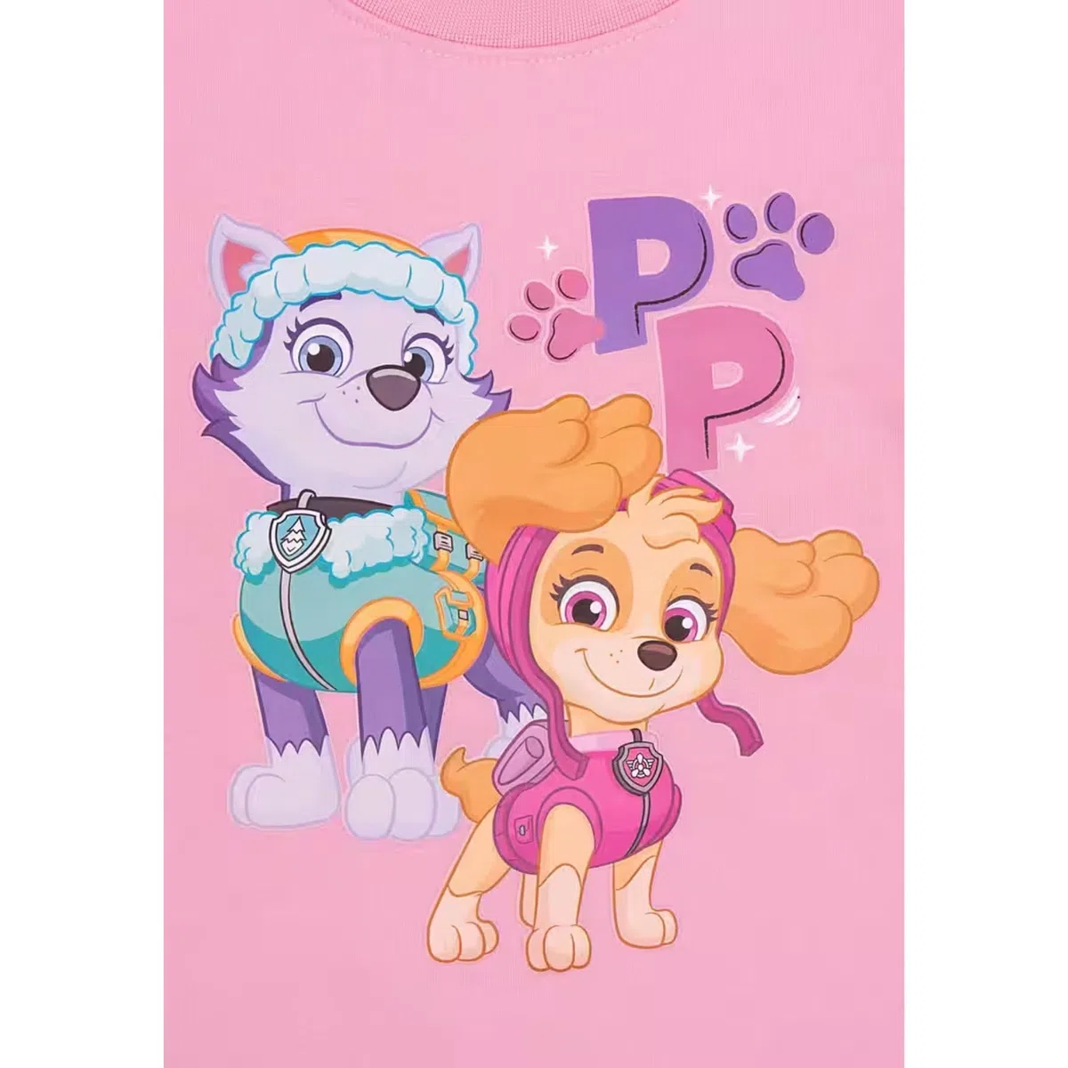 Paw Patrol - Tuta Sportiva Felpata Jogging Ginnastica Cordinata Felpa Full Print e Pantalone - Bambina Bambino