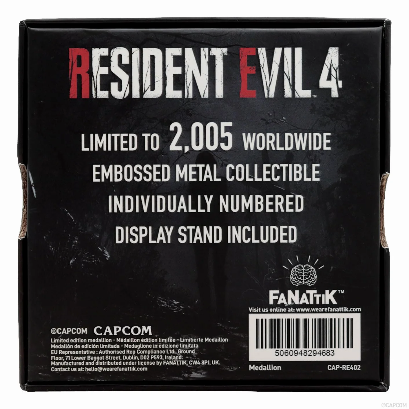 FaNaTtik Resident Evil 4 Bitores Mendez - Medaglione di metallo da collezione con catena