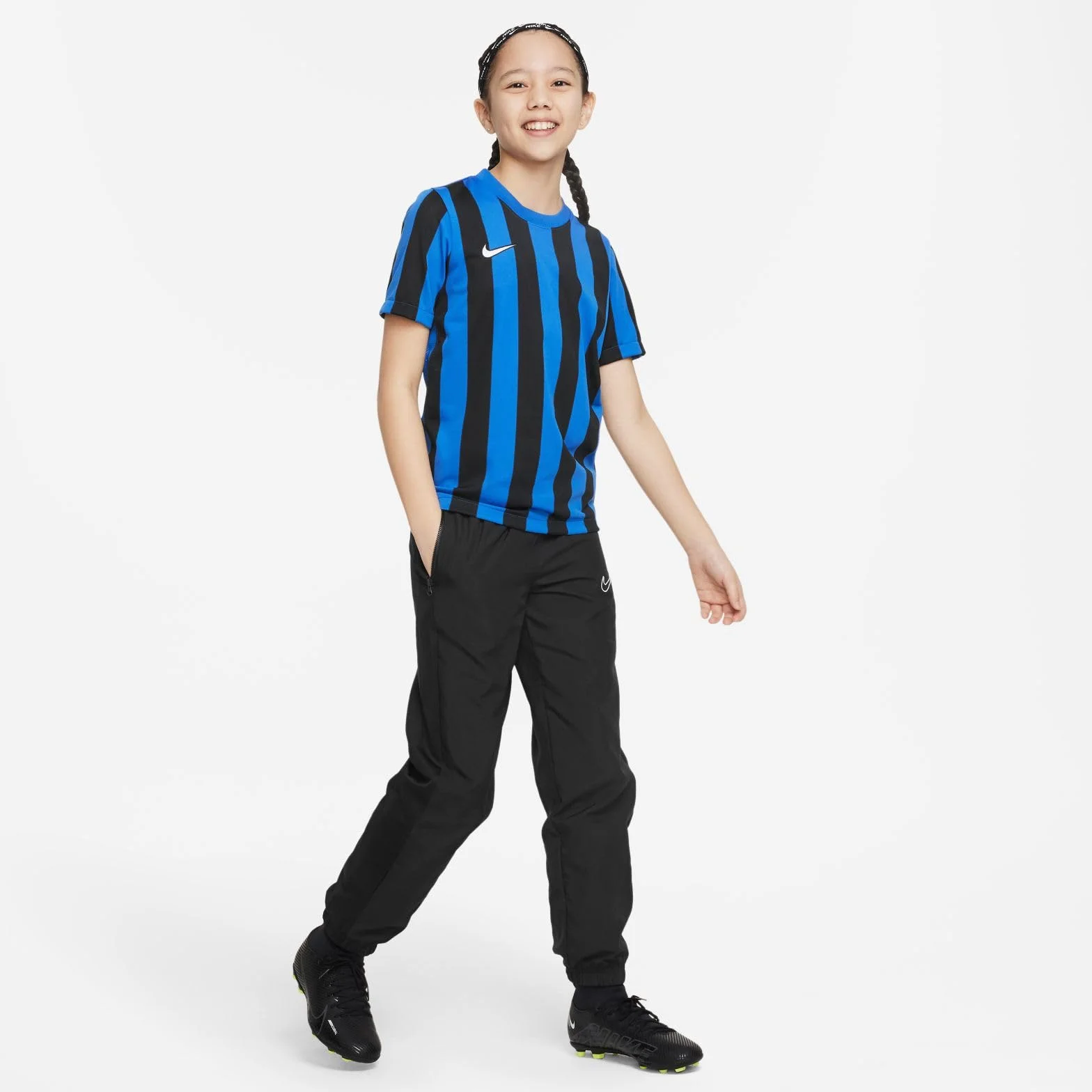 Nike Striped Division IV Jersey Jersey Unisex - Bambini e Ragazzi