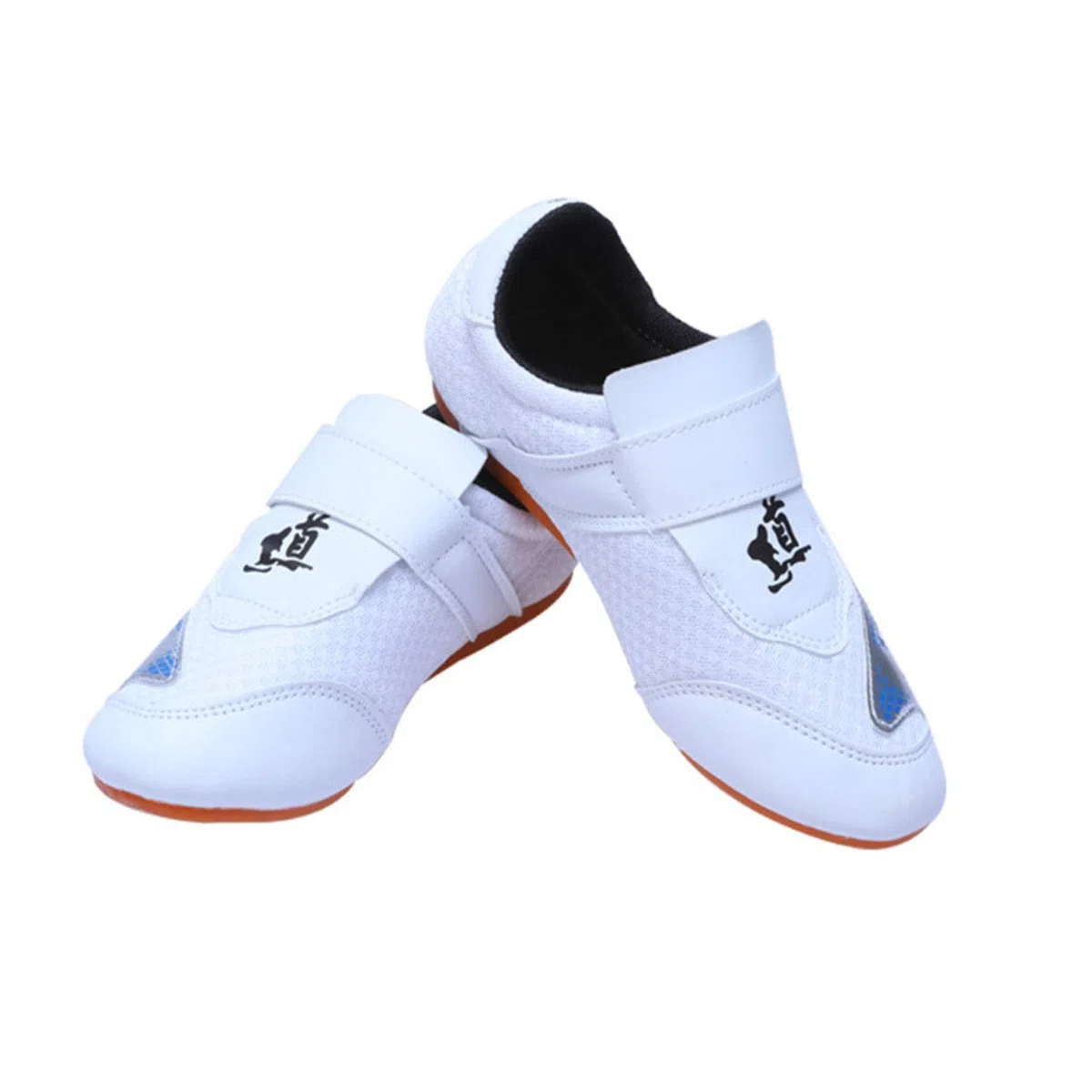 fayengan Scarpe Taekwondo Sneaker per Arti Marziali Scarpe Sportive Leggere per Boxe Karate Kung Fu Tai Chi Training (Color : White, Size : 33 EU)