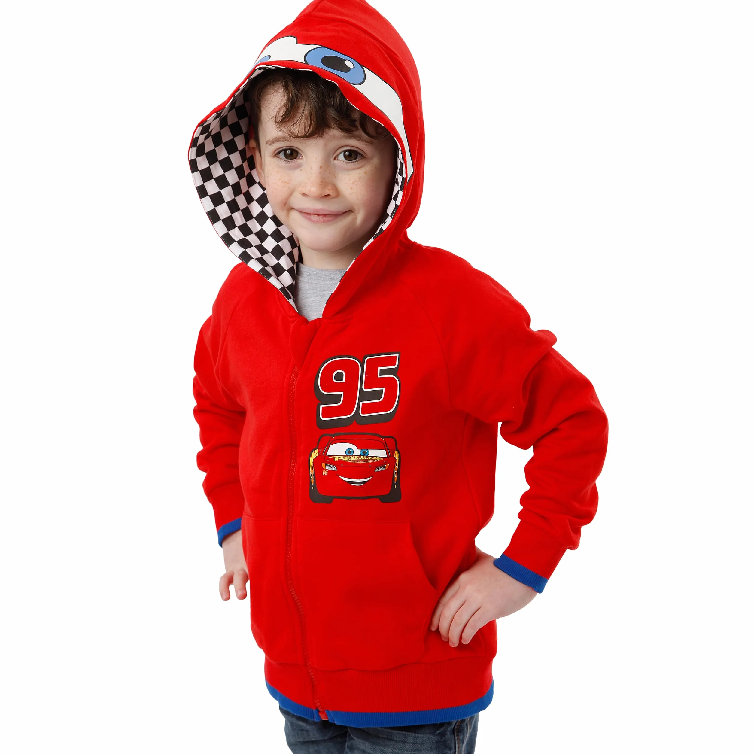 Disney Felpa Lightning McQueen | Maglietta Cars | Felpa Bambini