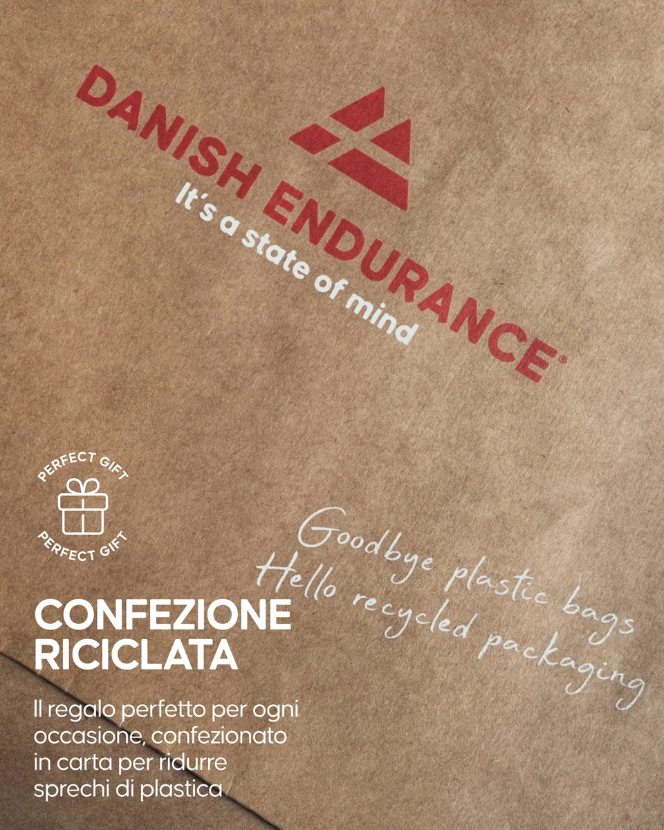 DANISH ENDURANCE Calze di Contenimento in Cotone Biologico 14-18 Mmhg, Lavoro, Sport, Recupero, Uomo e Donna, 3 Paia