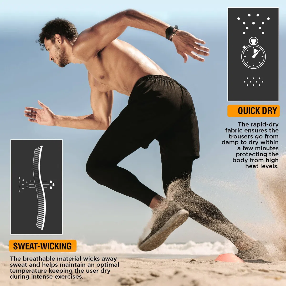 RDX MMA Pantaloni a Compressione, Sport Quick Dry Corsa Lunga Comodo Perfetto per Allenamento Atletico, Fitness, Ciclismo, Yoga, Basket, attività all'aperto, Esercizio di Palestra in Casa