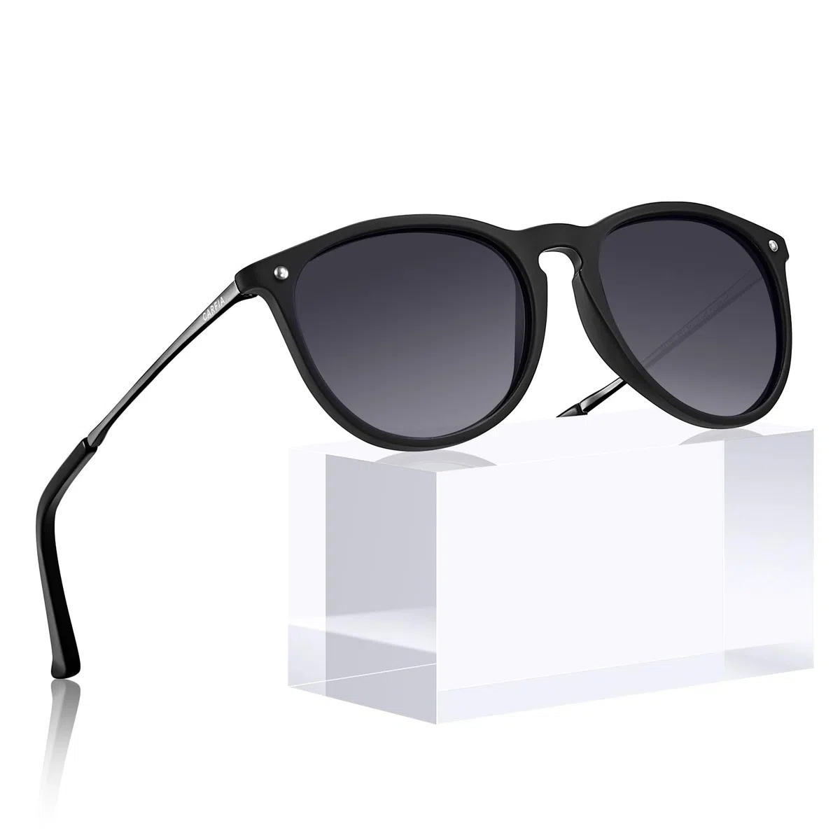 Carfia Retro Polarizzati Occhiali da Sole Donna Uomo UV400 Protezione