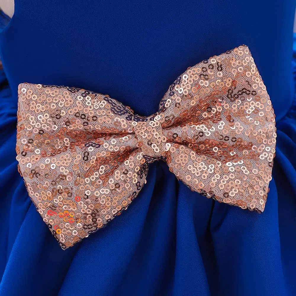 Lito Angels Vestito Damigella Abito da Festa Cerimonia Elegante con Fascia per
