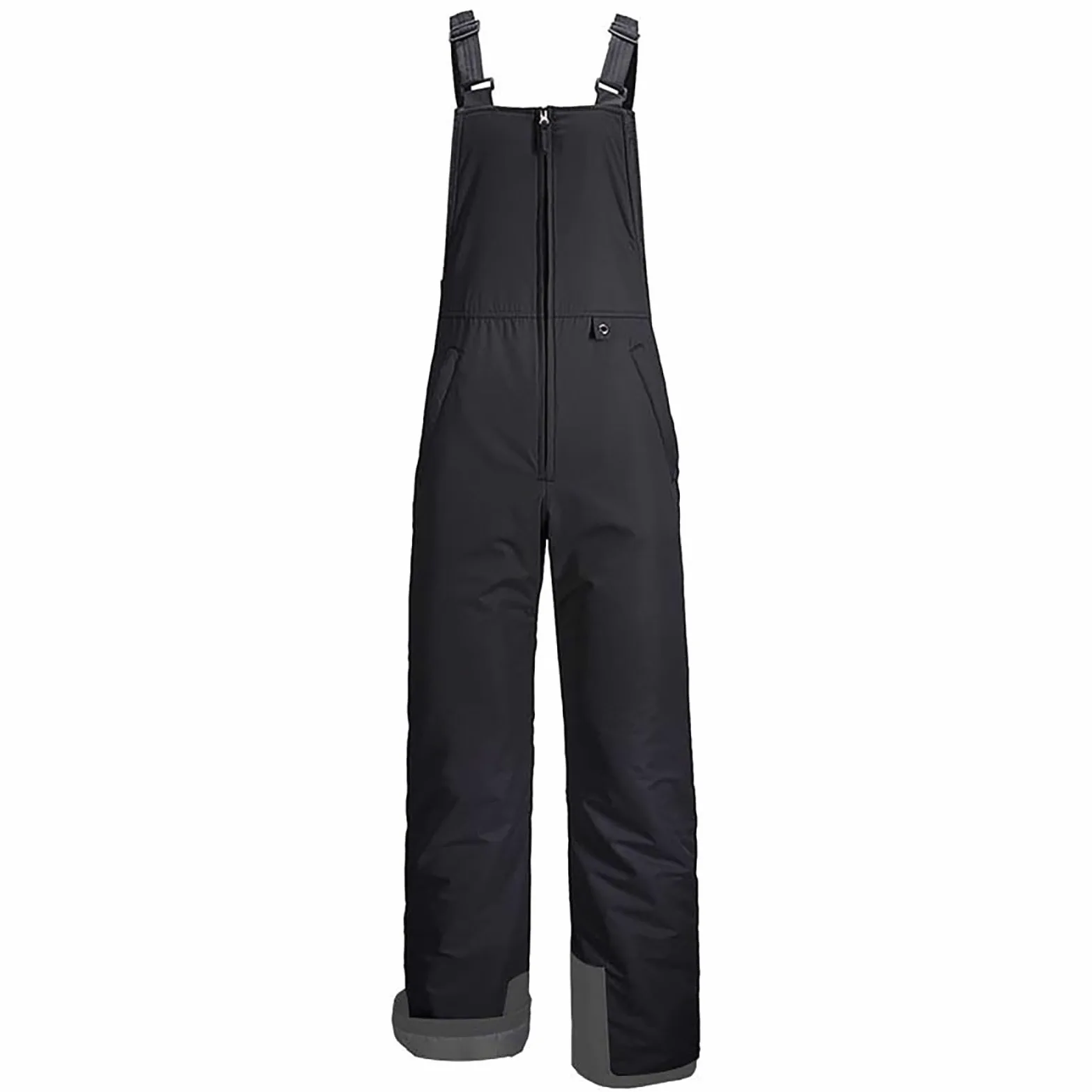 Pantaloni da sci impermeabili per bambini, unisex, spessi, caldi, con cerniera, pantaloni da neve casual per bambini, termici, salopette da snowboard, con tasche, invernali, per escursioni
