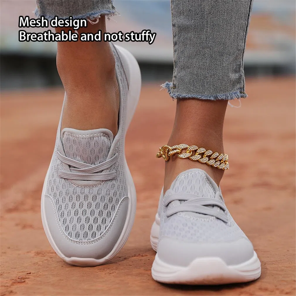 Scarpe Ortopediche Comode con Suola Morbida in Rete, Sneakers Casual Leggere E Traspiranti da Donna, Scarpe Casual Facili da Indossare, Ballerine con Supporto Plantare