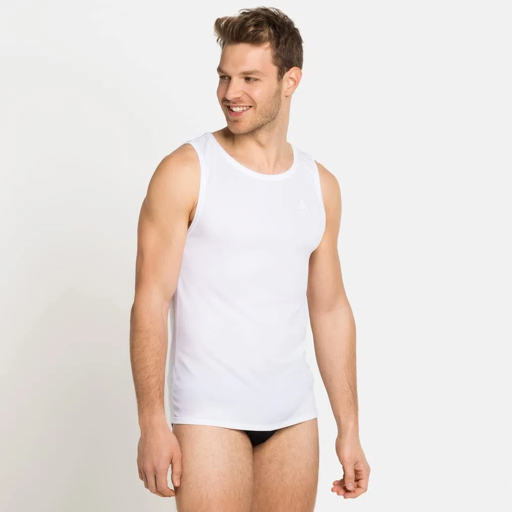 Odlo Maglietta Intima da Uomo a Maniche Corte Active F-Dry Light I Maglietta Funzionale I Intimo Funzionale Canotta Maglietta Intima Sportiva I Canotta I Uomo