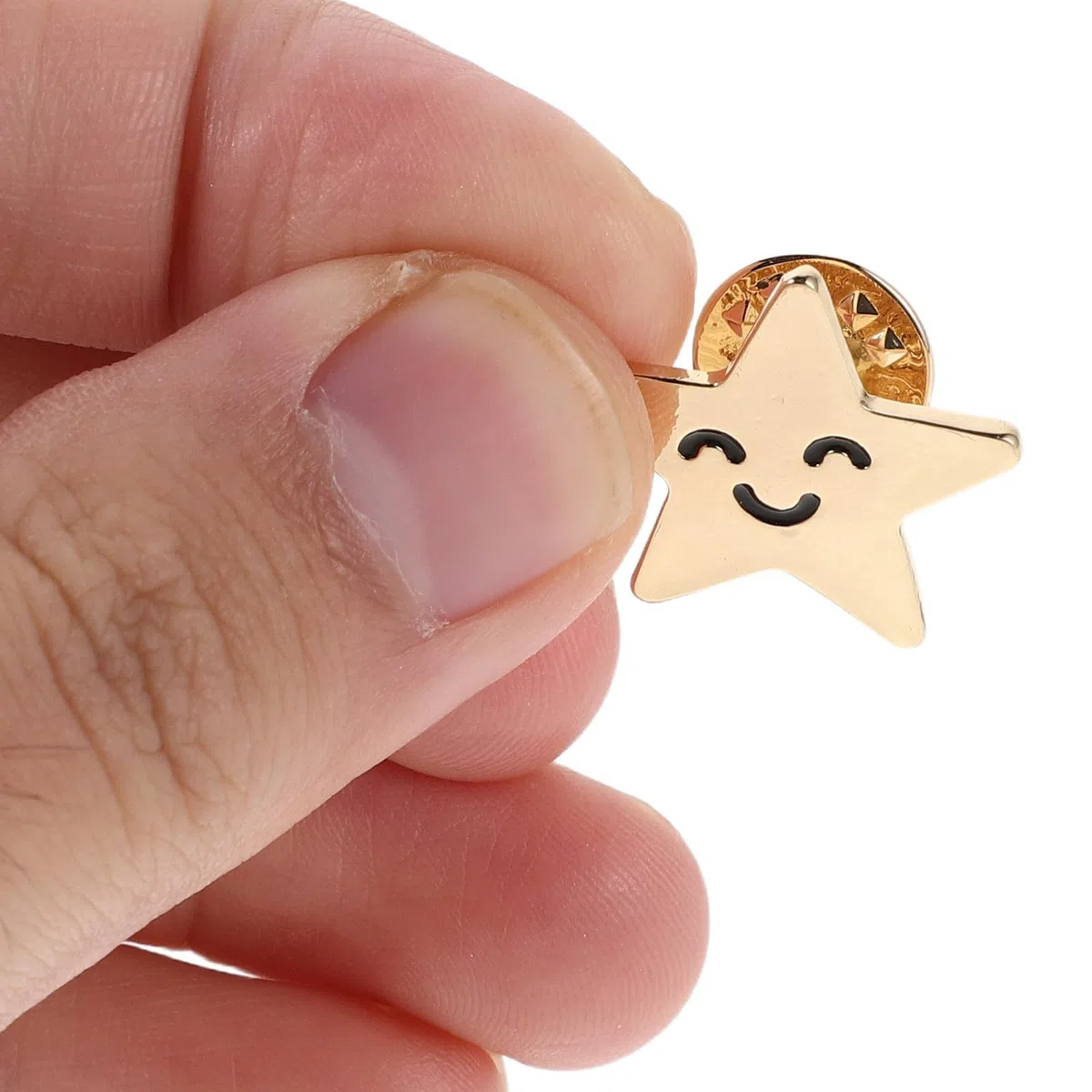 Yardwe Spilla a stella da 12 pezzi: spille a forma di stella a cinque punte - decorazioni per spille da petto per eventi a tema, accessori per bavero per il Giorno della Memoria, Giorno