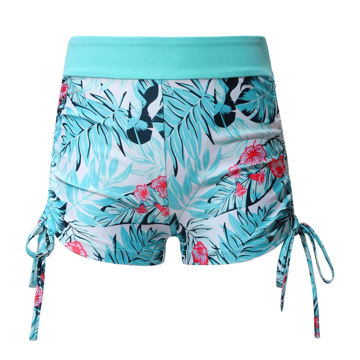 Hedmy Kinde - Costume da bagno corto da ragazza, con stampa, ad asciugatura rapida, per le vacanze e la spiaggia