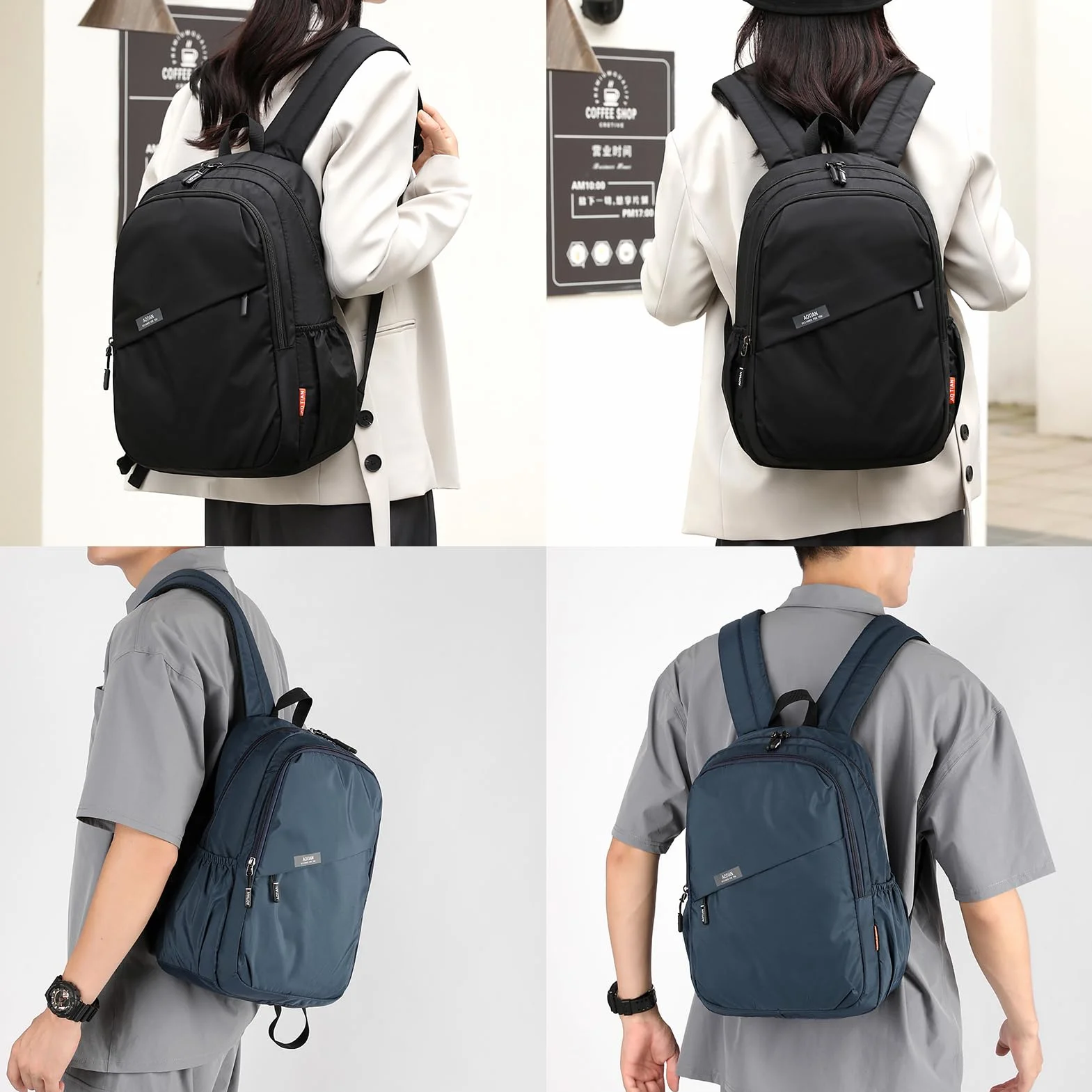Bagaglio a Mano 40x15x30 per Wizzair Zaino da Viaggio Aereo 18L Piccolo Borsa da Cabina per Voli Zaino Borsa Zainetto Impermeabile per Scuola Trekking Lavoro