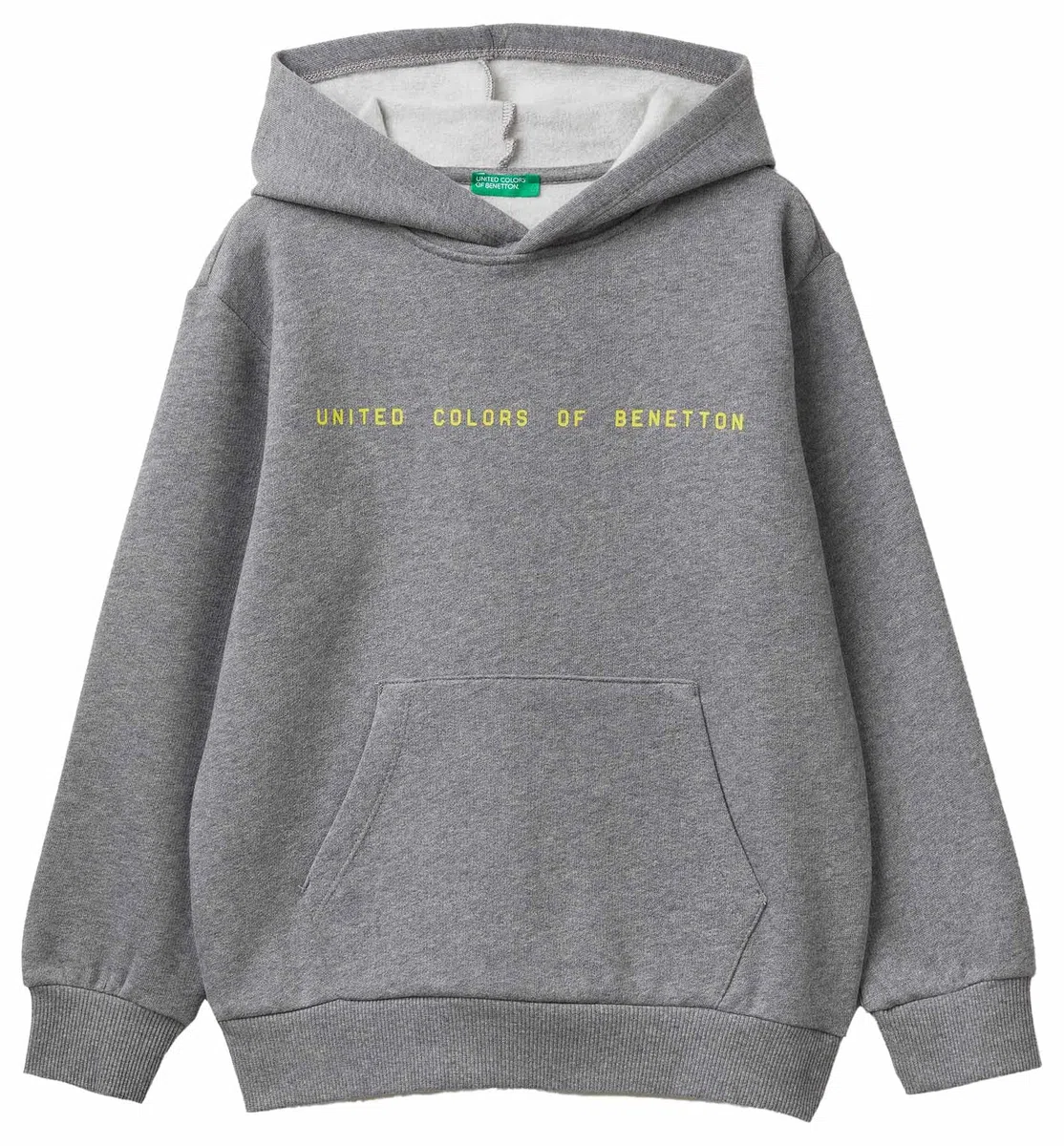 United Colors of Benetton Felpa con Cappuccio Bambini e Ragazzi
