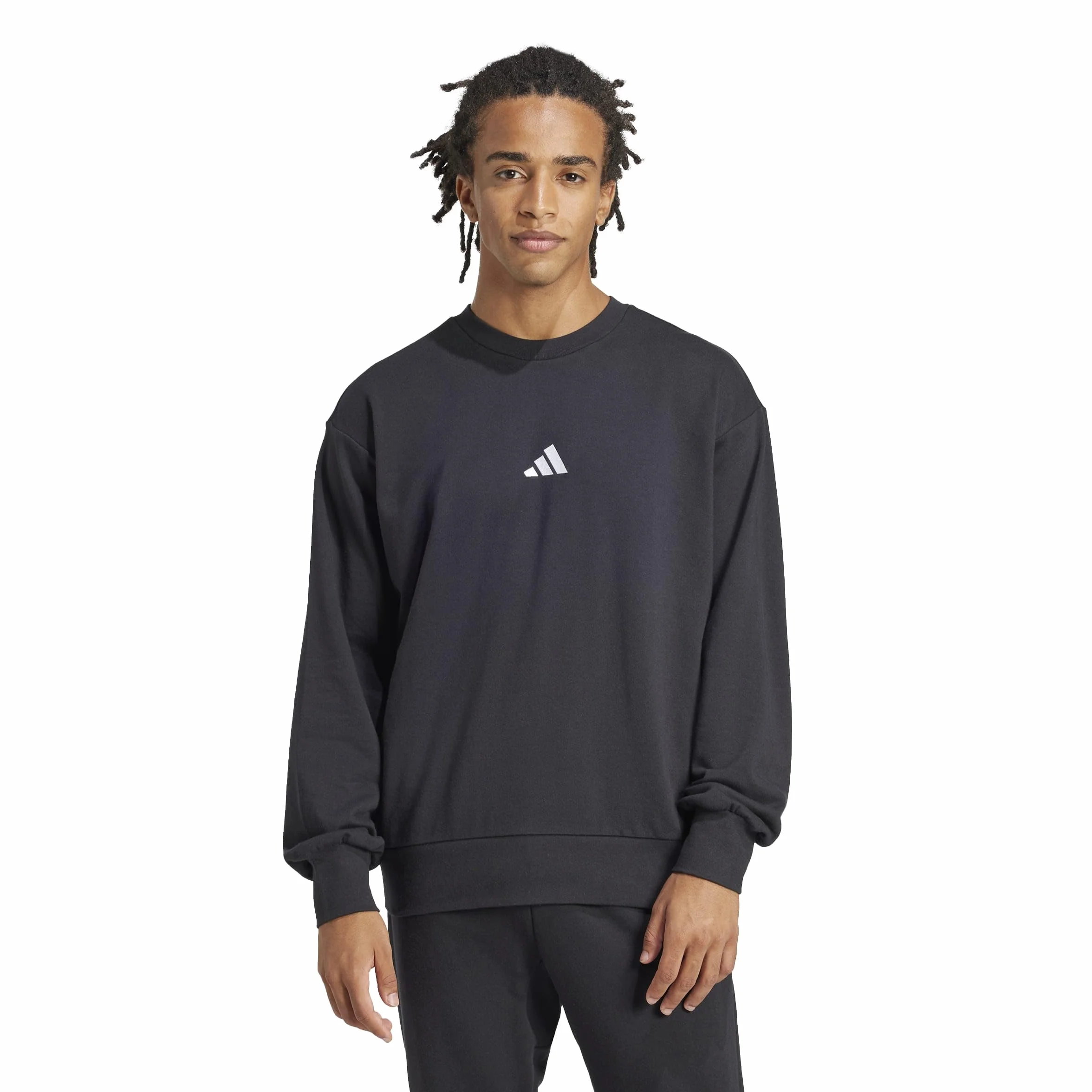 adidas Uomo Essentials FEELCOZY French Terry Sweatshirt