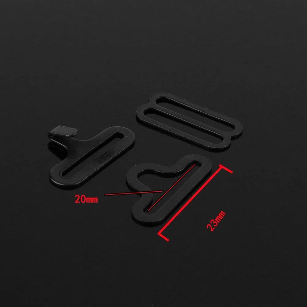 Broco Fermacravatta Metallica, Set 50 Pezzi 20mm Rame Antiruggine Ultra Sottile Clip per cravatta per Cravatta e Papillon