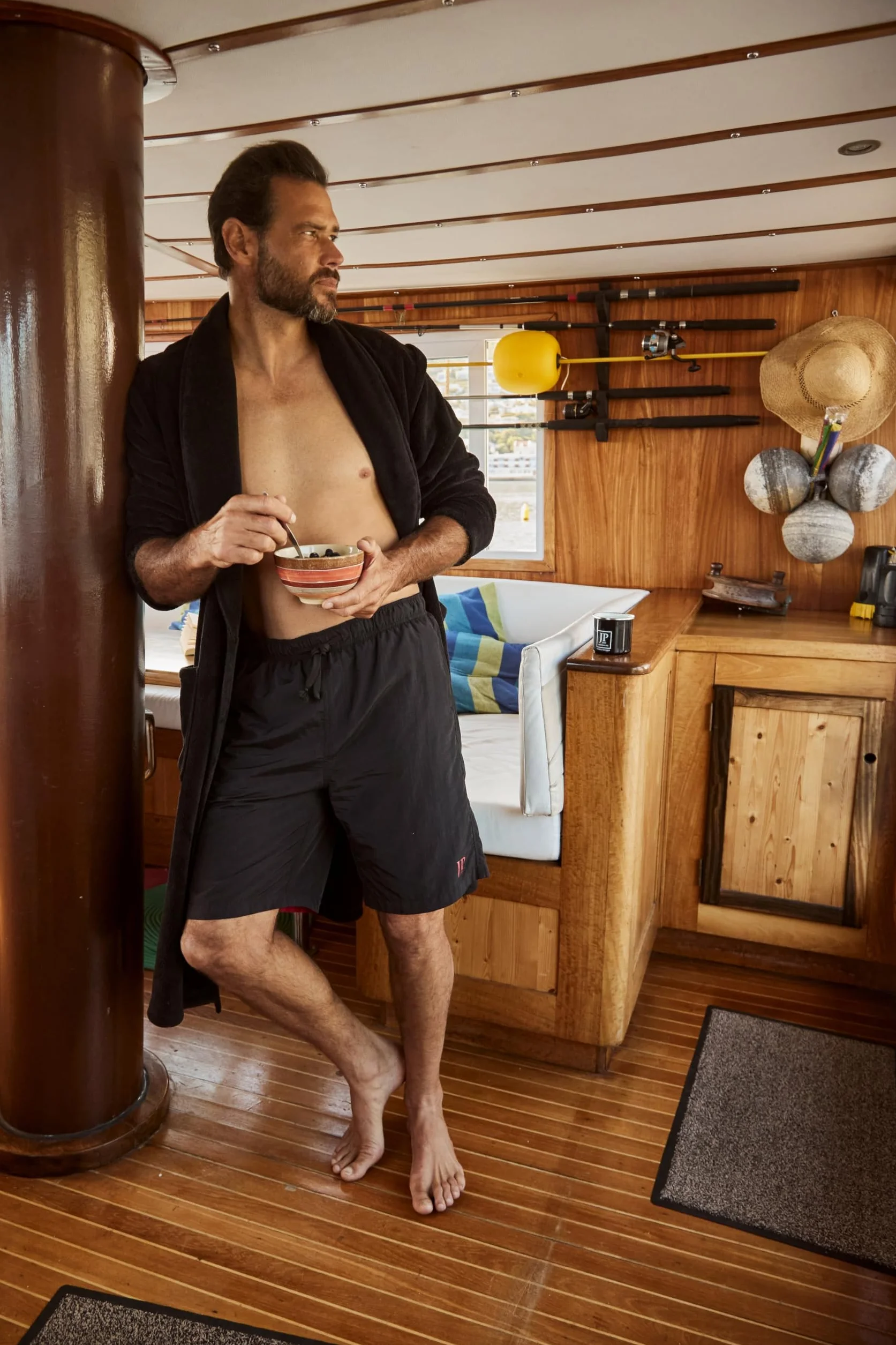JP 1880 Shorts da Mare con Cintura Elastica, Disponibili 702526