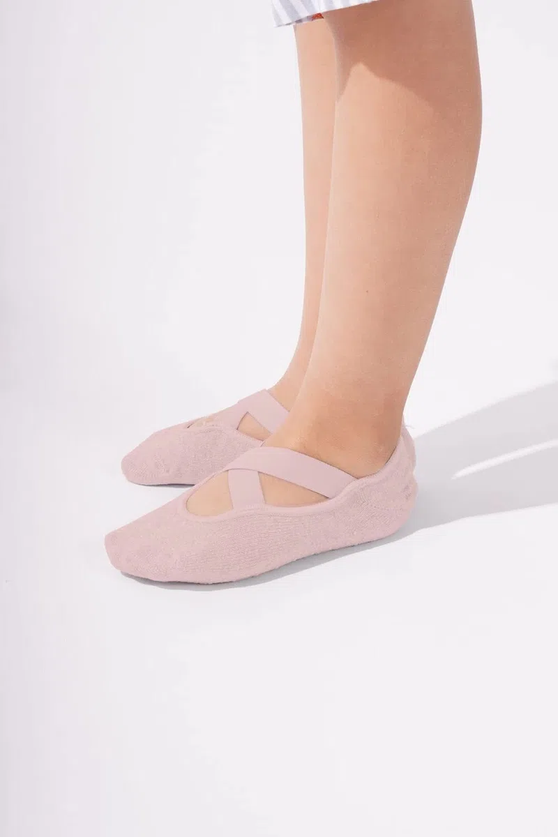 Melankoli Calzini antiscivolo per bambine, 6-8 anni, per pilates, yoga, danza, balletto