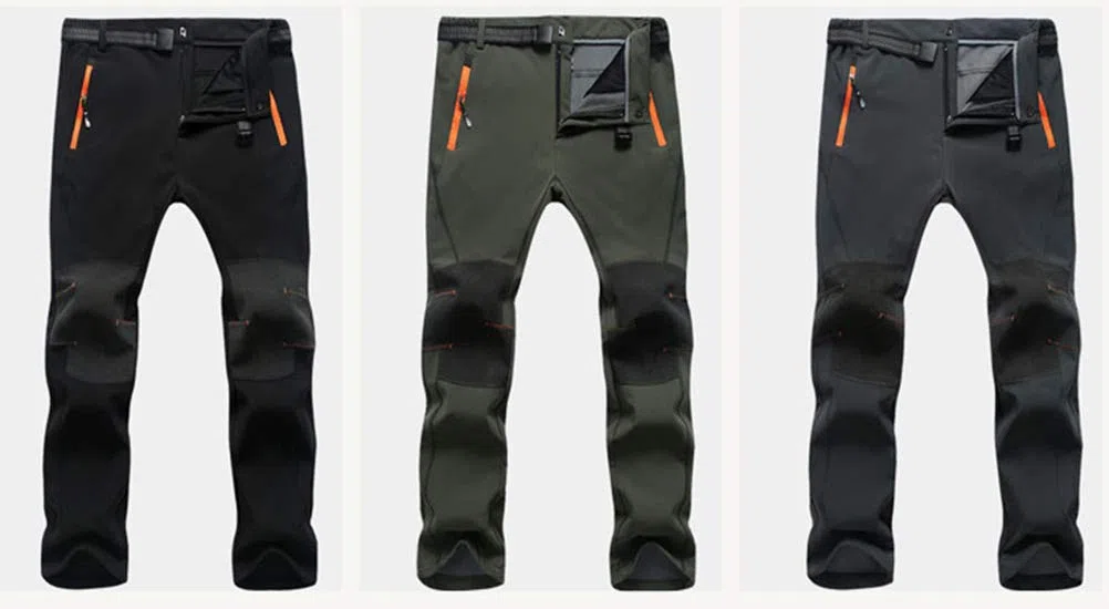 Onsoyours Pantaloni Trekking Donna Uomo Invernali Impermeabile Pantaloni Sci Termici Softshell Pantaloni Caldi Neve Montagna Escursionismo Caldo All'aperto