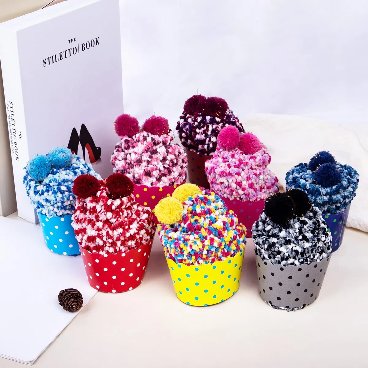Donna Inverno Calze Calzini Regalo Natalizi Ragazza Cupcake Calzini Termici Divertenti AccessoriRegali di compleanno di San Valentino e Festa della Mamma in vari colori Calze