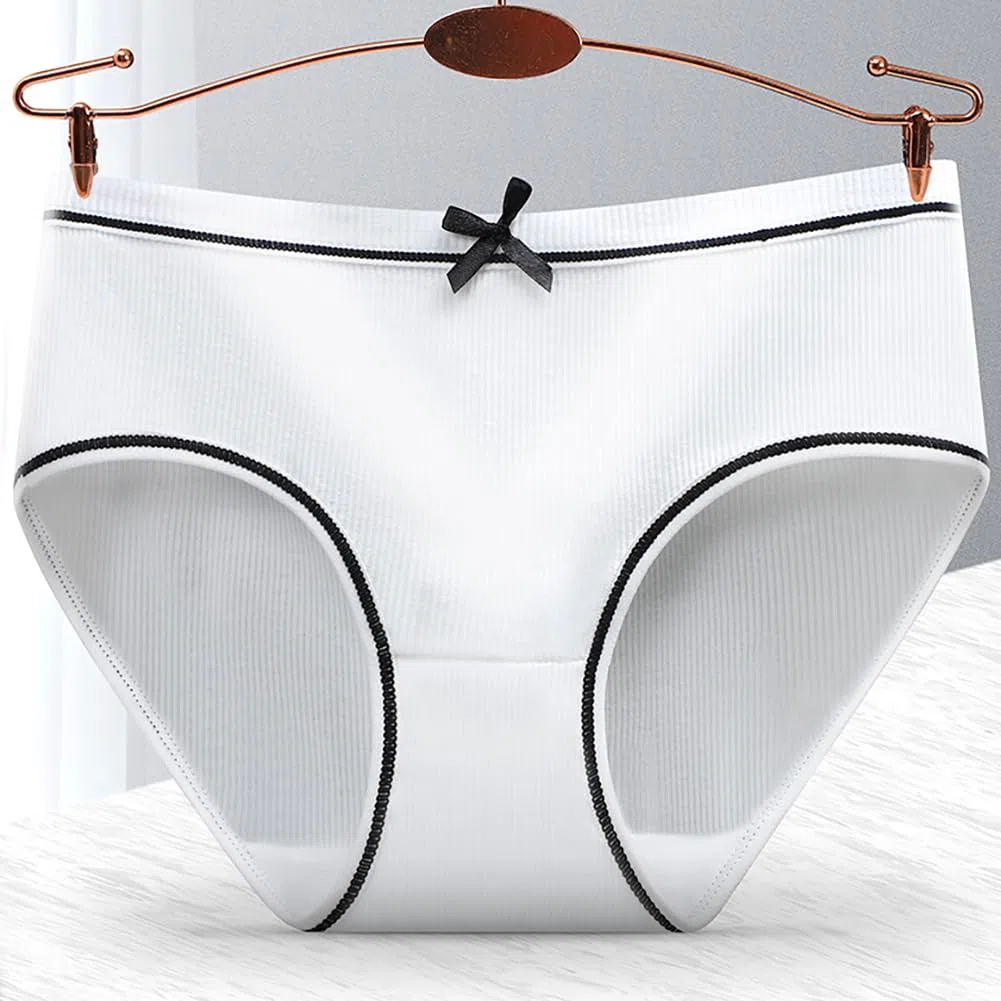 JackLoveBriefs Mutande Ragazza Adolescenti in Cotone Morbidi Slip Vita Media Intimo 8-16 Anni Pacco da 12