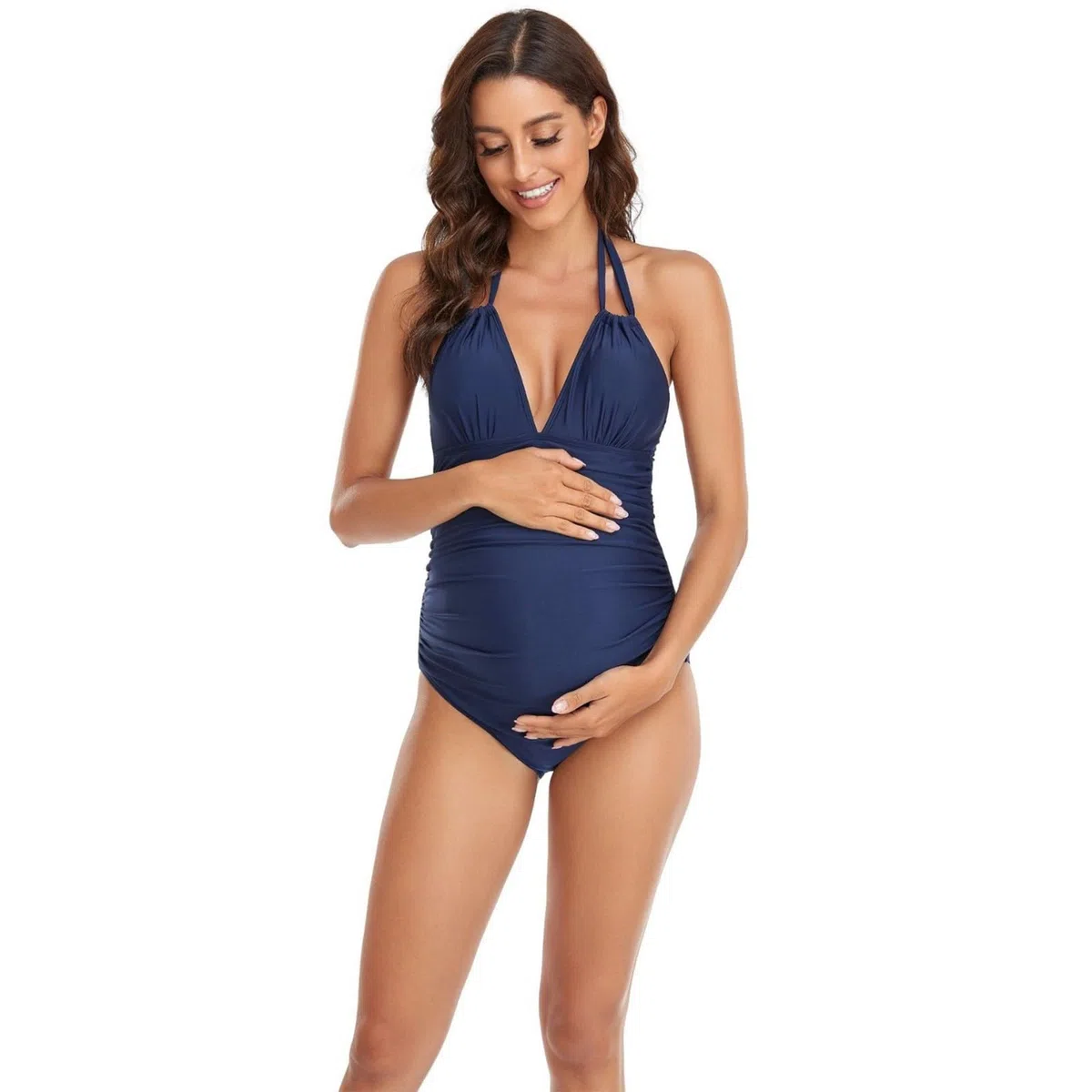 Costume Intero Premaman Tankini Estate Bikini Estivo Allattamento da Bagno Piscina Swimsuit Gravidanza Vestito Nuoto Incinta Taglie Forti Modellante Primaverile