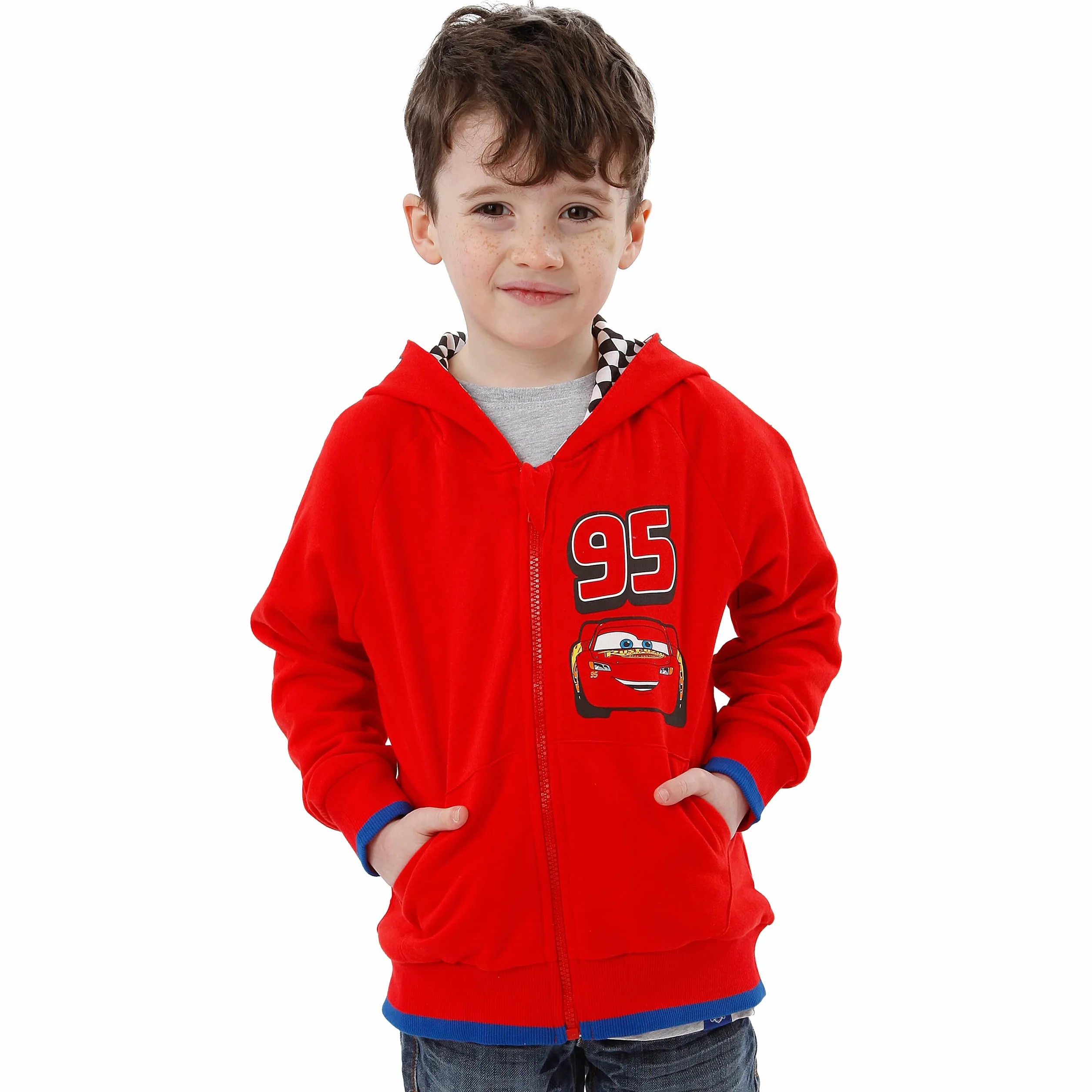 Disney Felpa Lightning McQueen | Maglietta Cars | Felpa Bambini