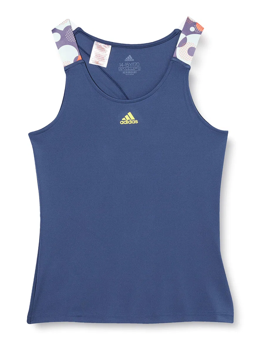 adidas G Keyhole Tank Canottiera Sportiva Bambine e Ragazze