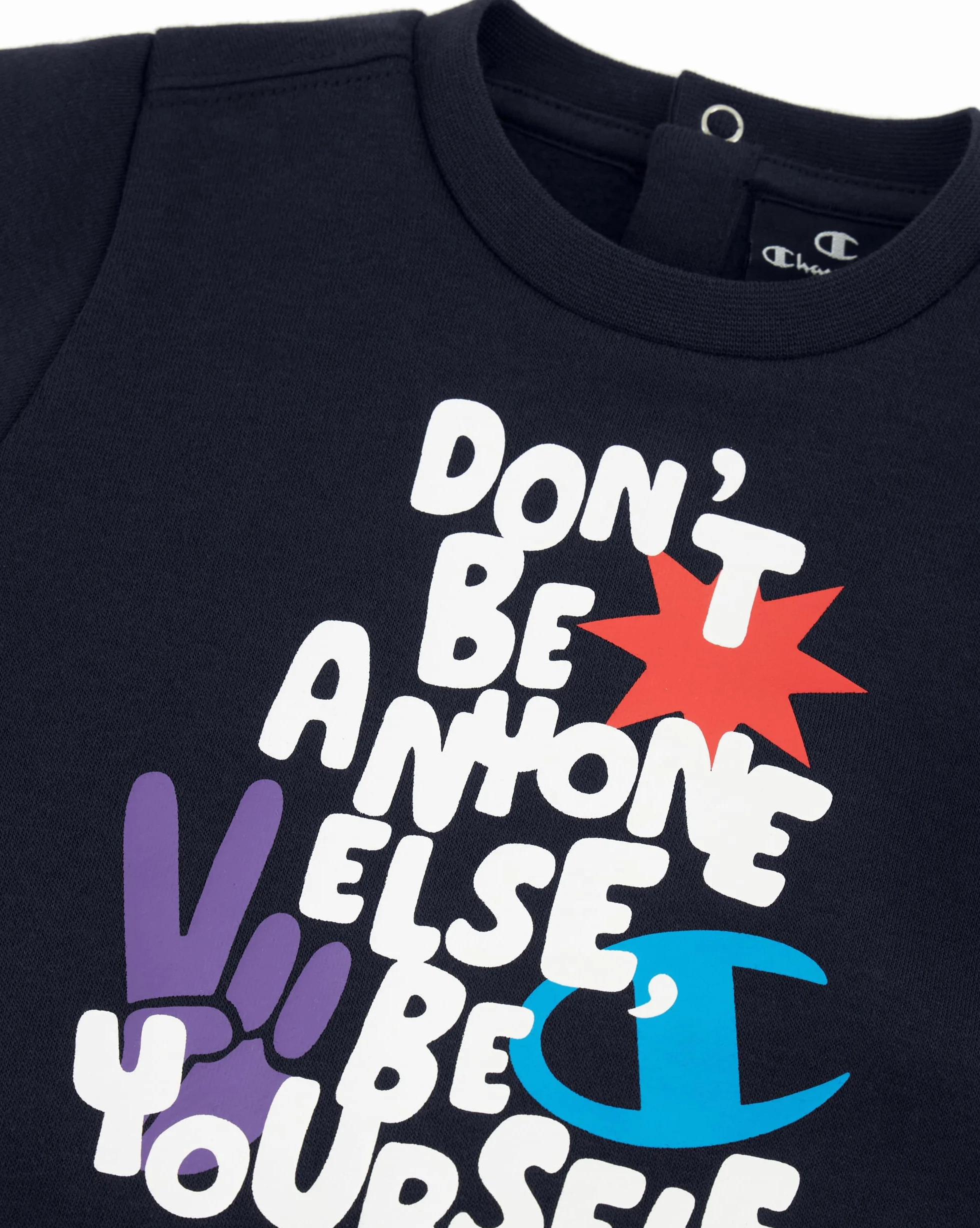 Champion Legacy Play With Graphics Td (306916) - Ultra-light Powerblend Fleece Crewneck Completo Bambini e ragazzi