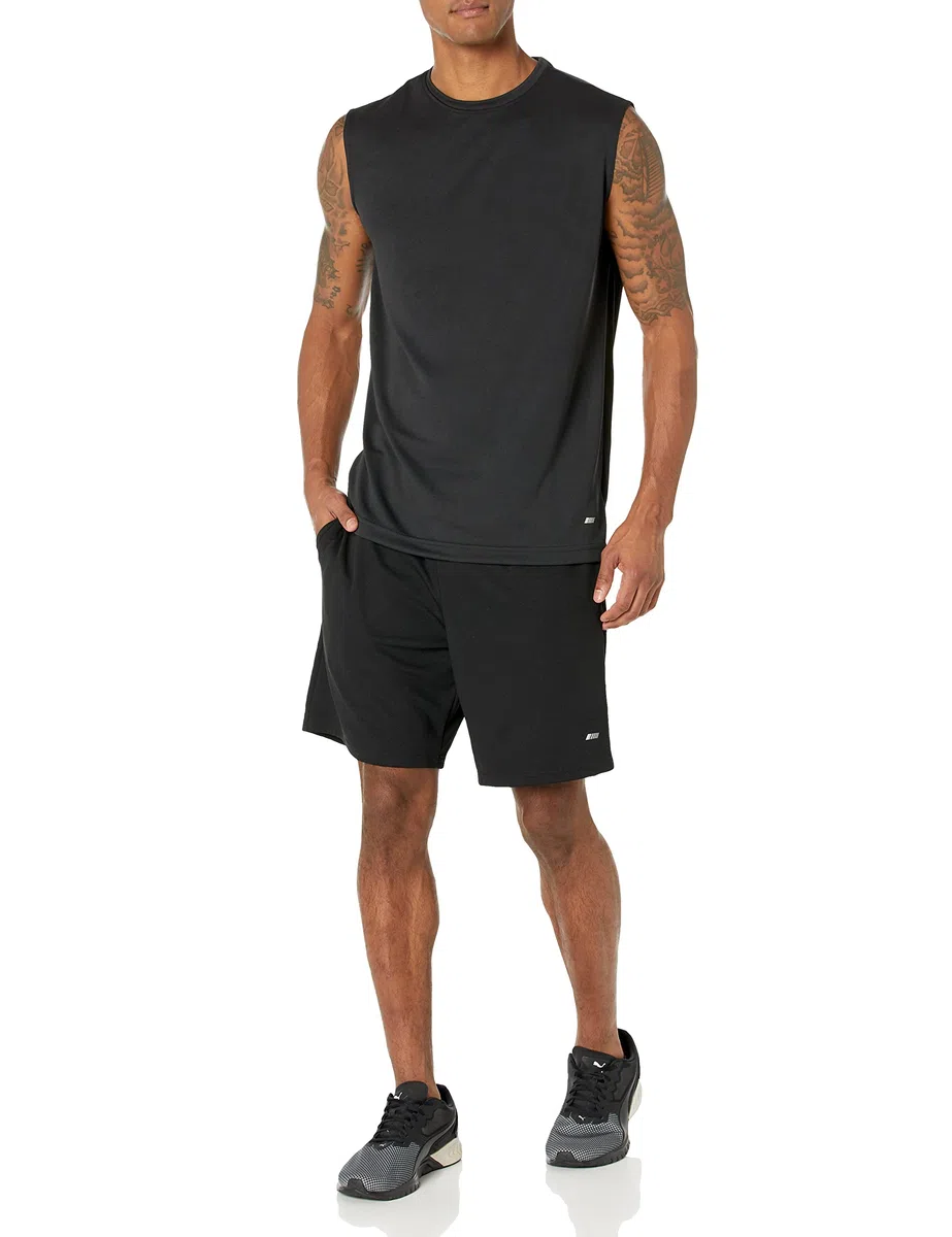 Amazon Essentials Uomo Canotta Tecnica Sportiva Active Performance