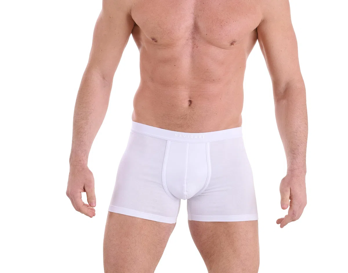 Navigare Boxer Uomo – Pack da 6 – Jersey Cotone Elasticizzato – Nuova Collezione 2025 – Bianco/Nero/Assortiti Boxer Uomo (Pacco da 6)
