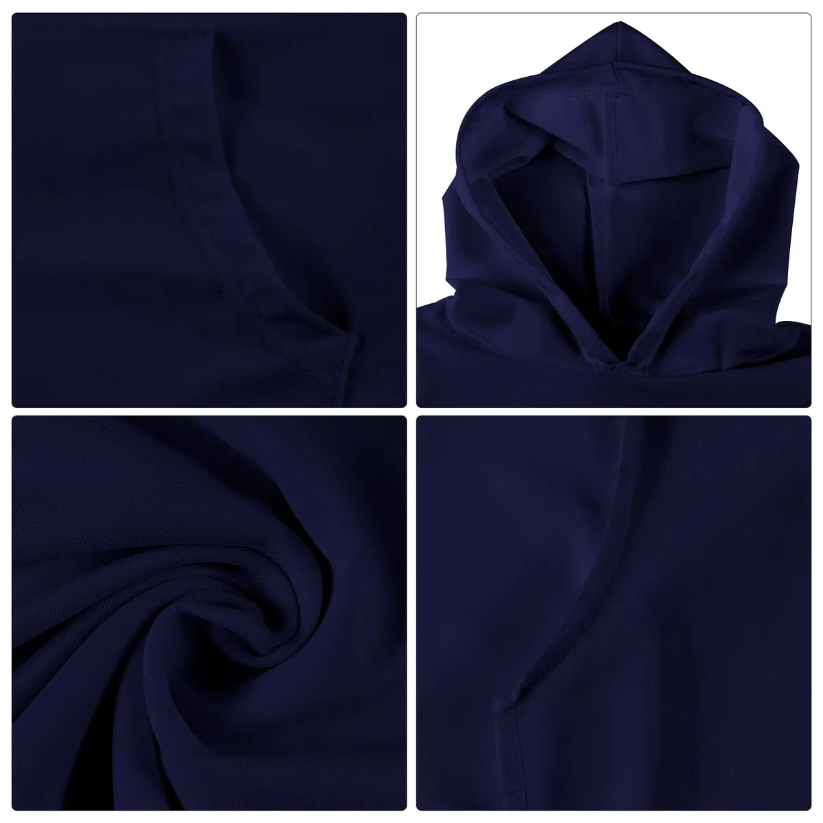 Maglia Anti UV Nuoto Bambino con Cappuccio UPF50+ Maglietta Piscina on Maniche Lunghe Costume da Bagno Ragazzi Asciugatura Rapida con Tasca per 4-14 Anni