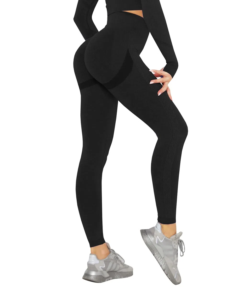 Leggins Donna Push up Leggings Sportivi Vita Alta Anticellulite Pantaloni Palestra per Fitness Yoga Pant