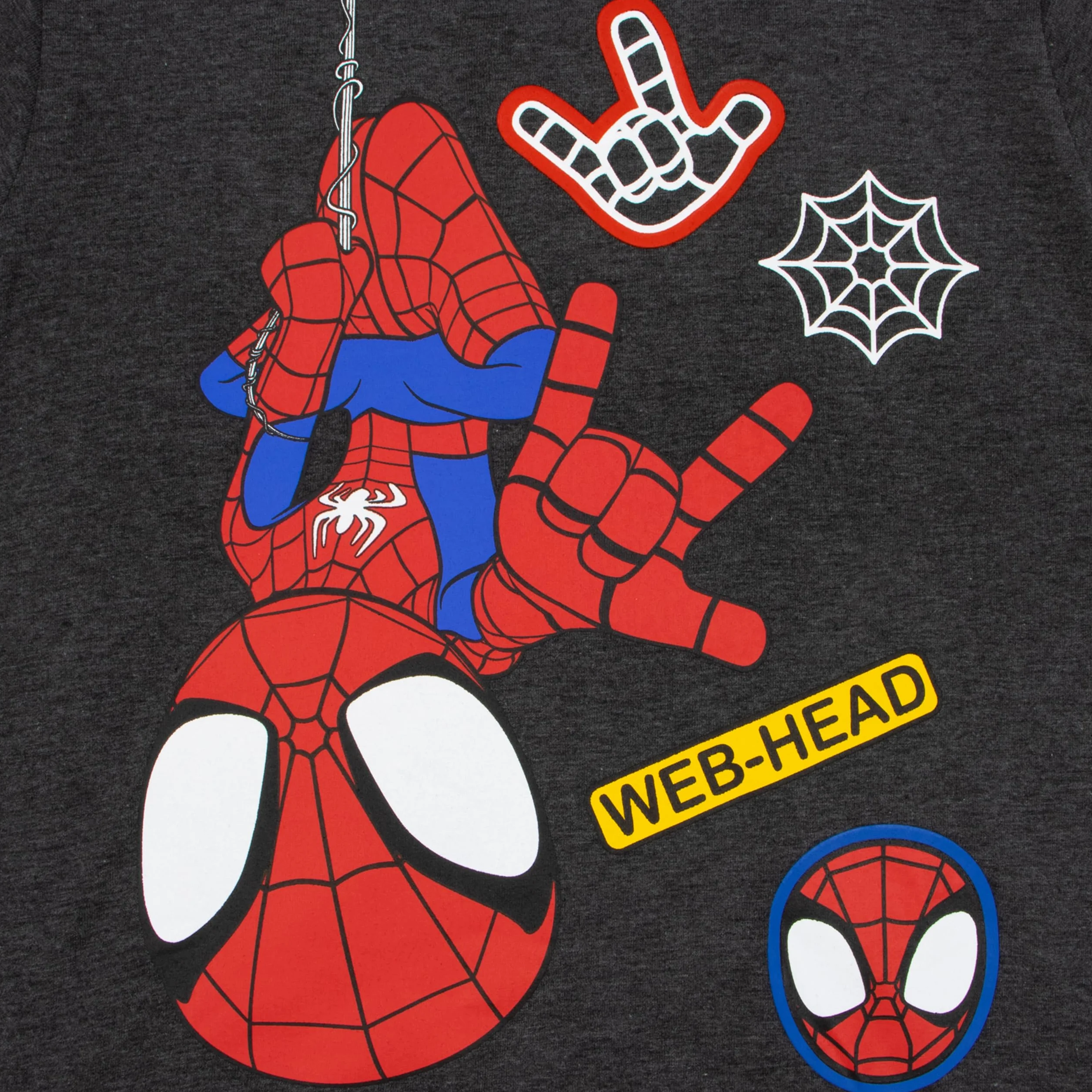 Marvel Abbigliamento Bambini e Ragazzi | Spidey And His Amazing Friends Set di Pantaloncini e Maglietta | Maglietta Spiderman Bambino