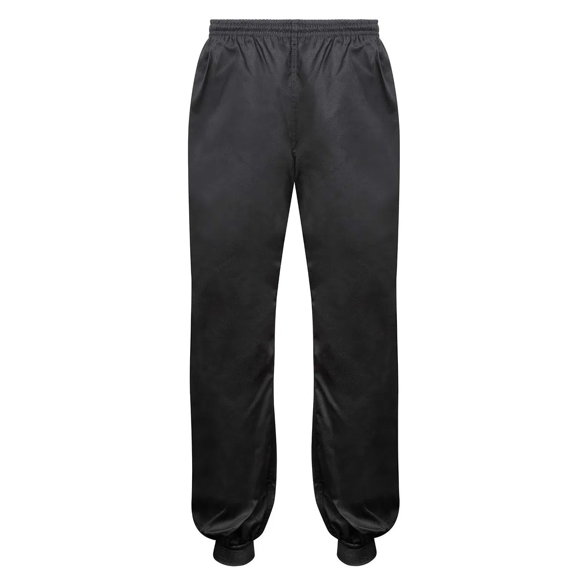 Playwell Kung Fu Nero 100% Cotone Ammanettato Pantaloni - Nero