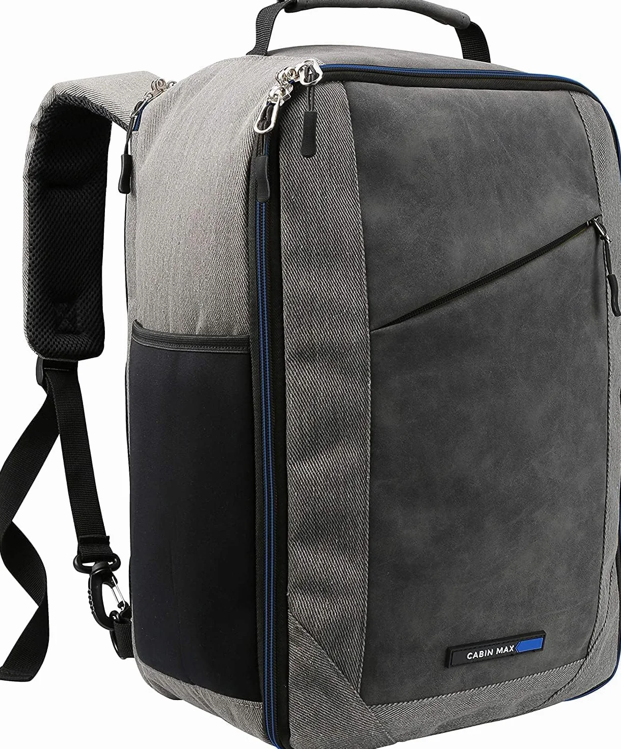 Cabin Max Zaino Viaggio, Zaino Ryanair 40x20x25, Zaini, Zaino Bagaglio a Mano 40x20x25 Ryanair, Zaino Aereo Ideale borsa per Voli Low Cost Easyjet, Wizz Air (Manhattan 20L Travel Bag)