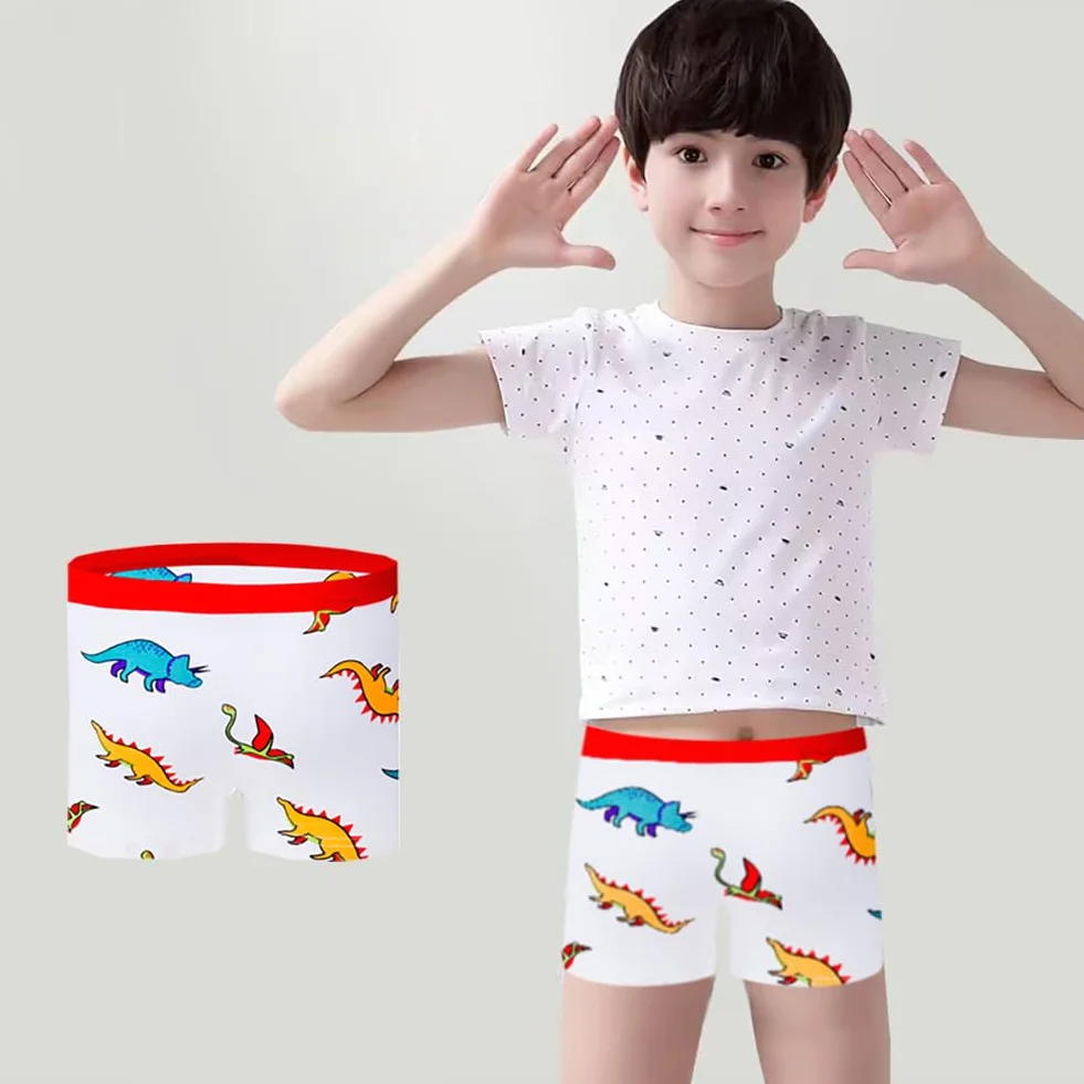 JackLoveBriefs 10 Pezzi Boxer Shorts Bambino 2-10 Anni