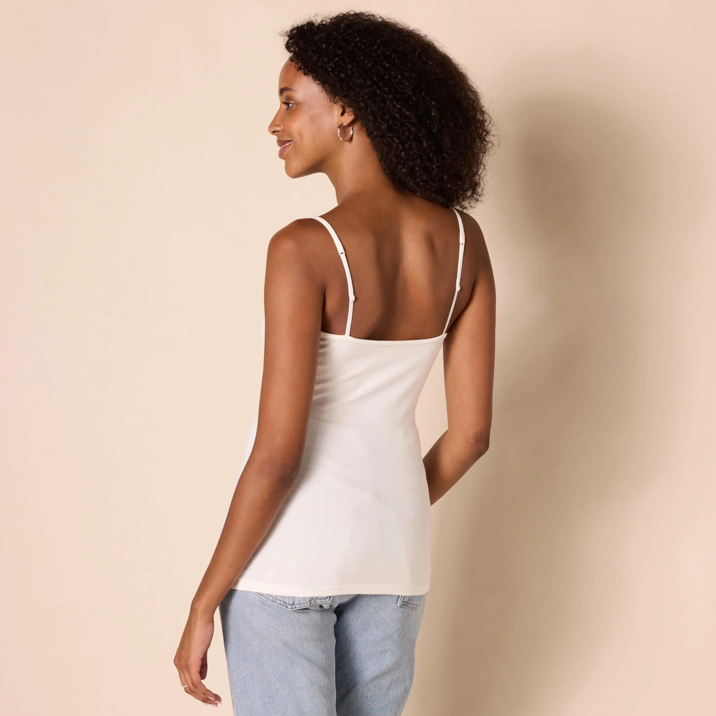 Amazon Essentials Donna Canottiera in Maglia con Scollo a V vestibilità Aderente (Disponibile in Taglie Forti)