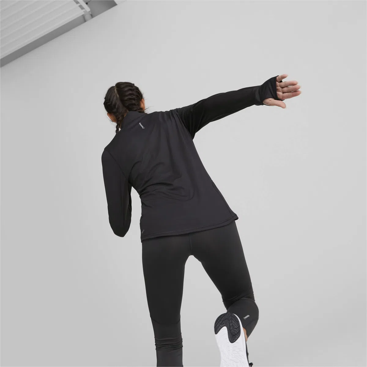 PUMA Run Favorite 1/4 Zip W Pullover Donna