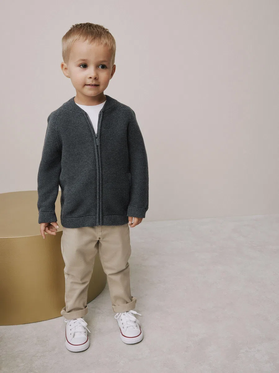 NEXT Ragazzo Cardigan con Zip