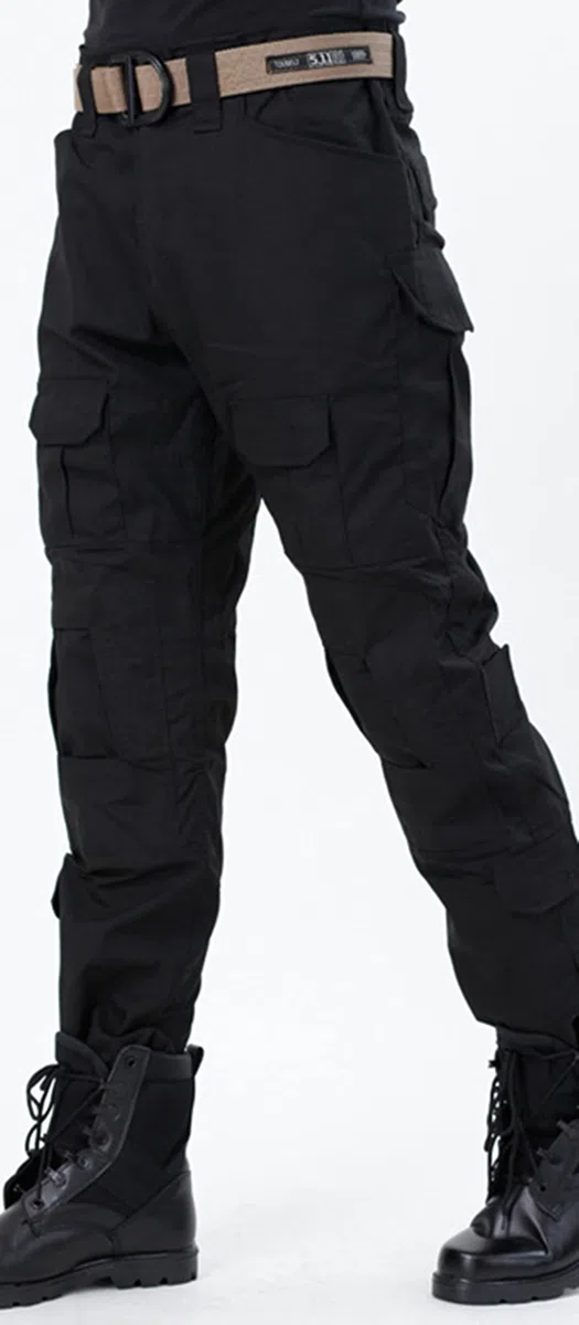 Pantaloni Mimetici da Uomo, Militari Tattici Ripstop da Combattimento Cargo per Airsoft Paintball