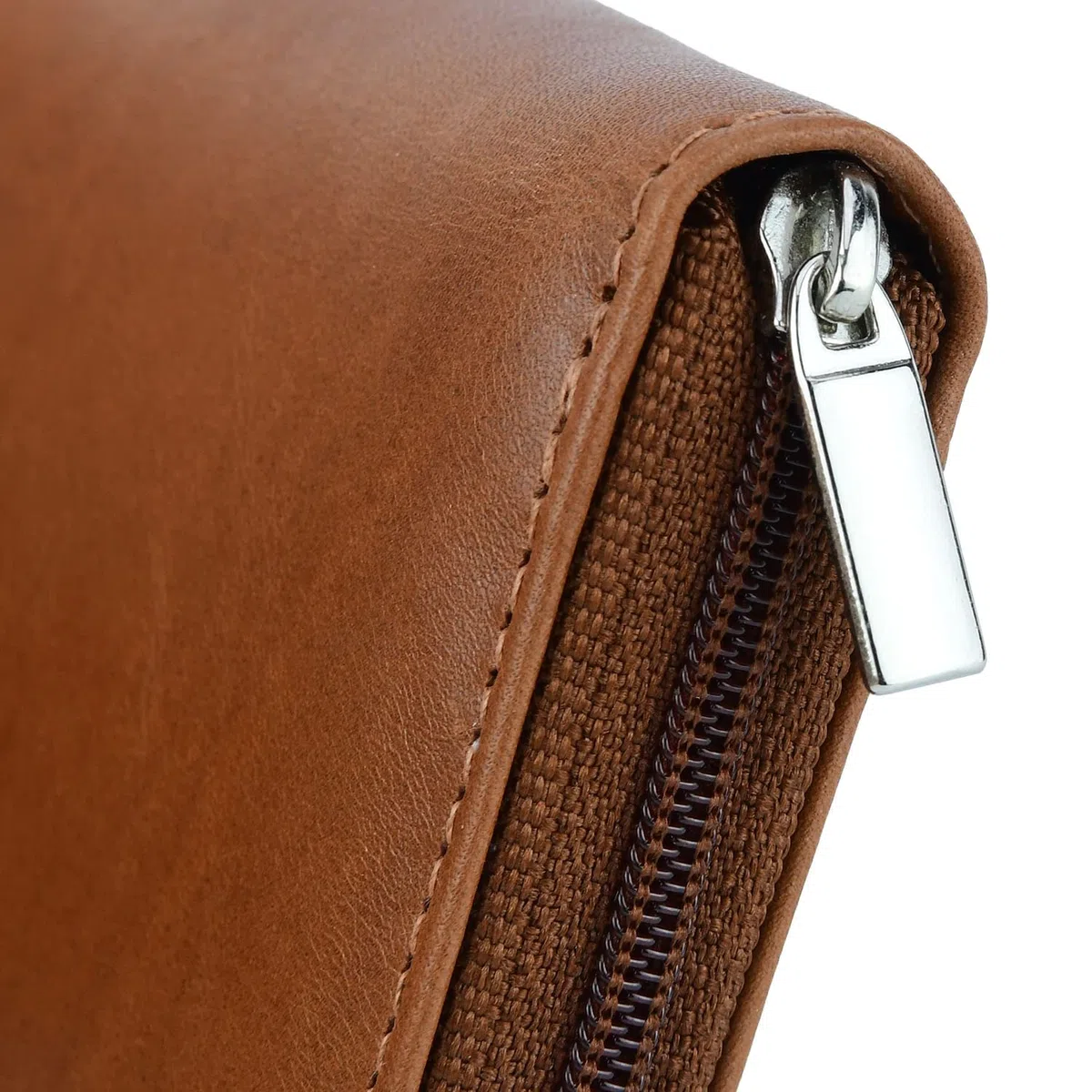 CONTE MASSIMO Portachiavi Per Uomo e Donna, Vera Pelle Con Cerniera, Ganci e Tasche, Con Scatola Regalo