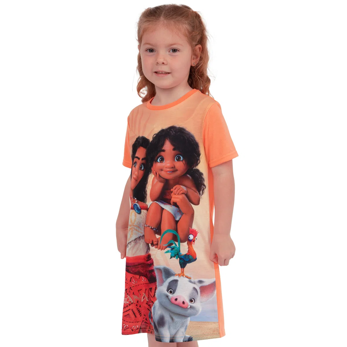 Disney Vaiana Camicia da Notte | Maui Oceania Pigiama Bambina | Camicia da Notte Bambina