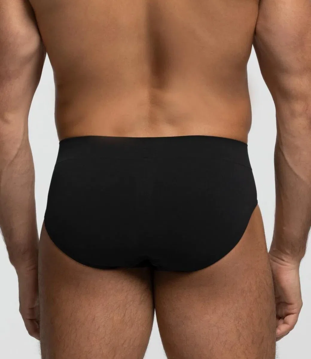 Liabel 6 Slip Uomo in Microfibra Senza Etichetta Mutande Uomo Cotone Elastico Intimo Uomo Made in Italy