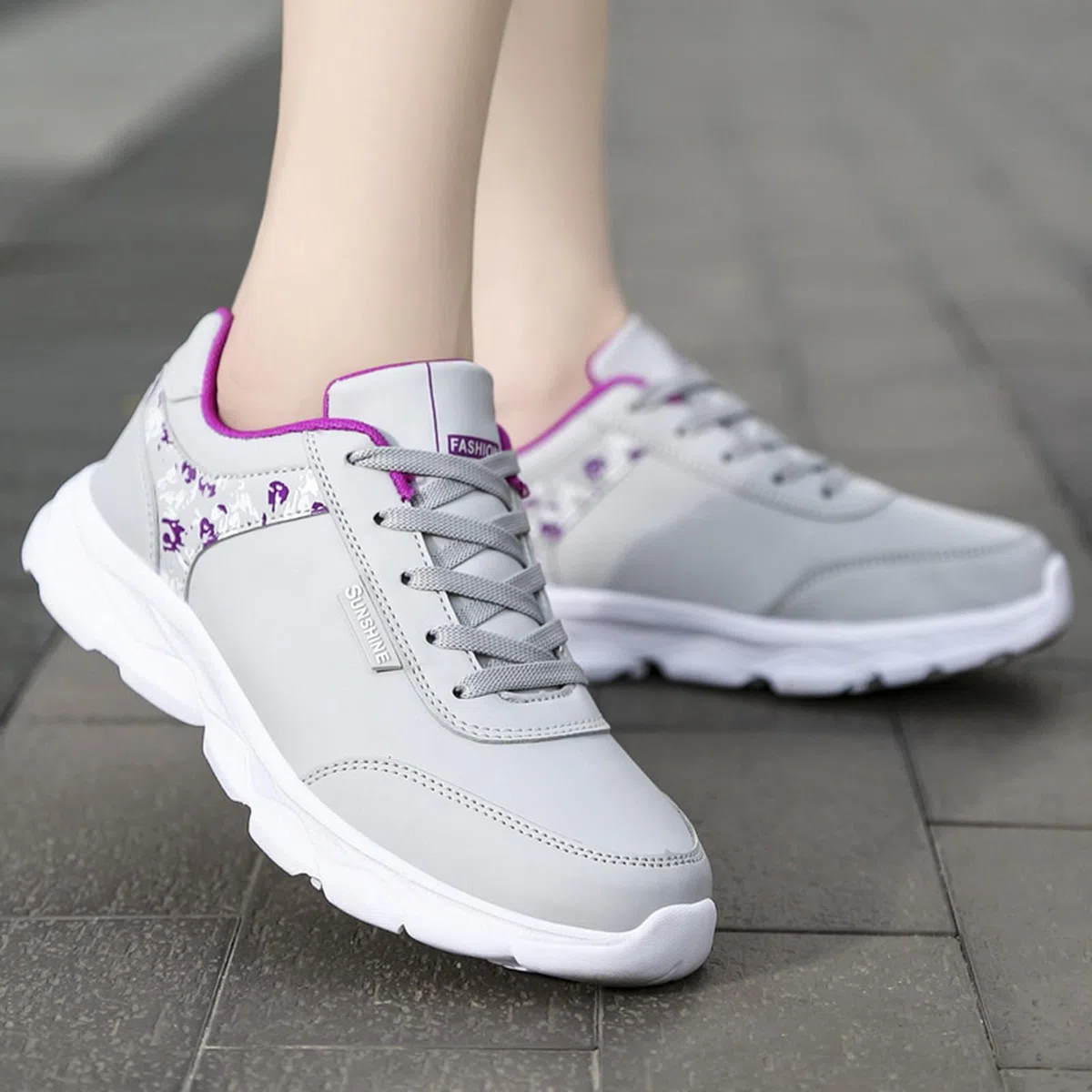 Scarpe da corsa da donna, casual, scarpe sportive invernali, traspiranti, da donna, per fitness, comode scarpe da corsa