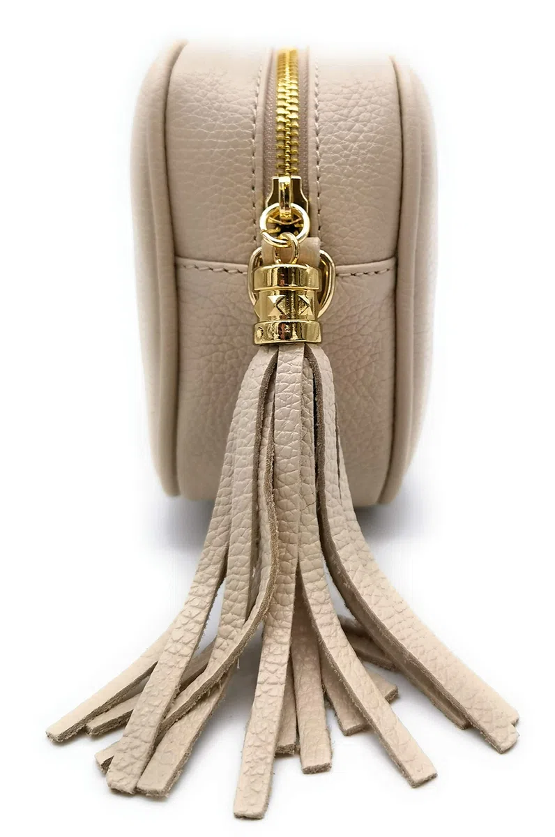 ELIOX Borsa Donna Vera Pelle Made In Italy Piccola Borsetta a Tracolla Elegante Moda Crossbody Bag Genuine Leather
